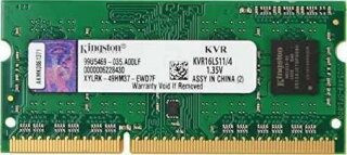 Kingston ValueRAM (KVR16LSE11/4) 4 GB 1600 MHz DDR3 Ram kullananlar yorumlar